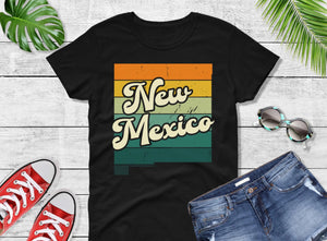 Comfort Colors® New Mexico Retro Vintage Shirt, State of New Mexico, Retro Vintage New Mexico Tee, Cute New Mexico TShirt - Vader Company