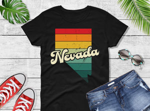 Comfort Colors® Nevada Retro Vintage Shirt, State of Nevada, Retro Vintage Nevada Tee, Cute Nevada TShirt - Vader Company