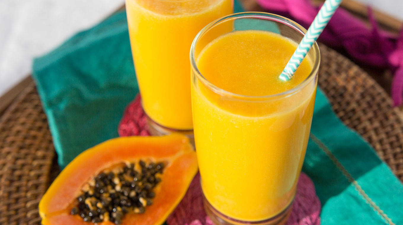 Brightened-Up Mango Turmeric Smoothie Recipe with TurmericBoost Uplift:  Gaia Herbs®