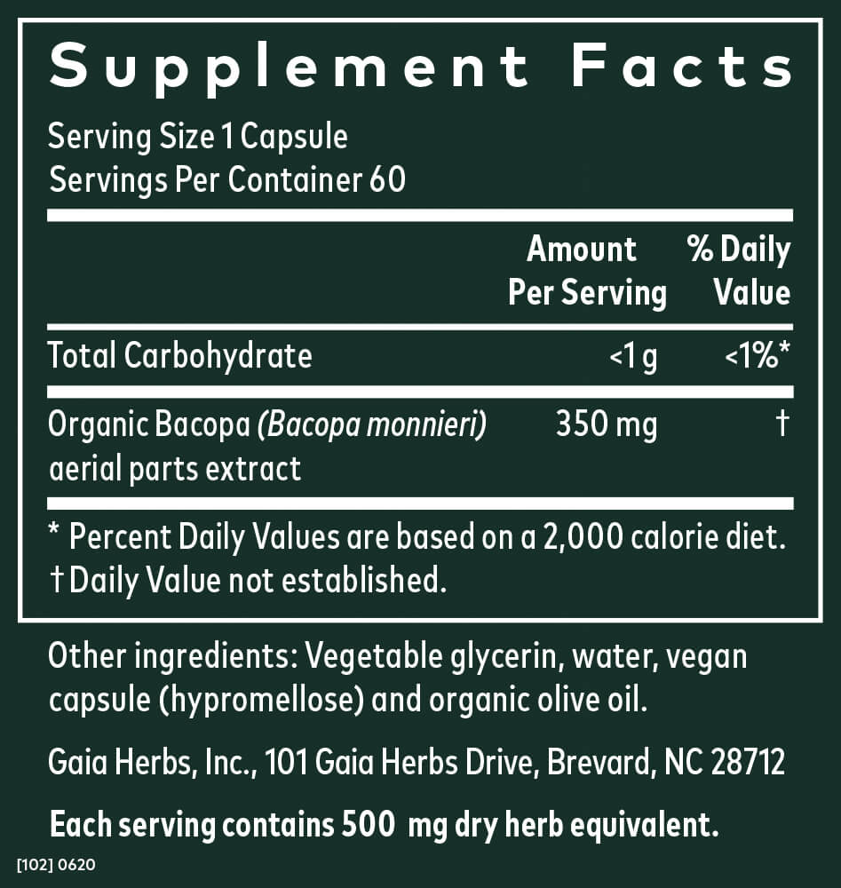 product supplemental facts