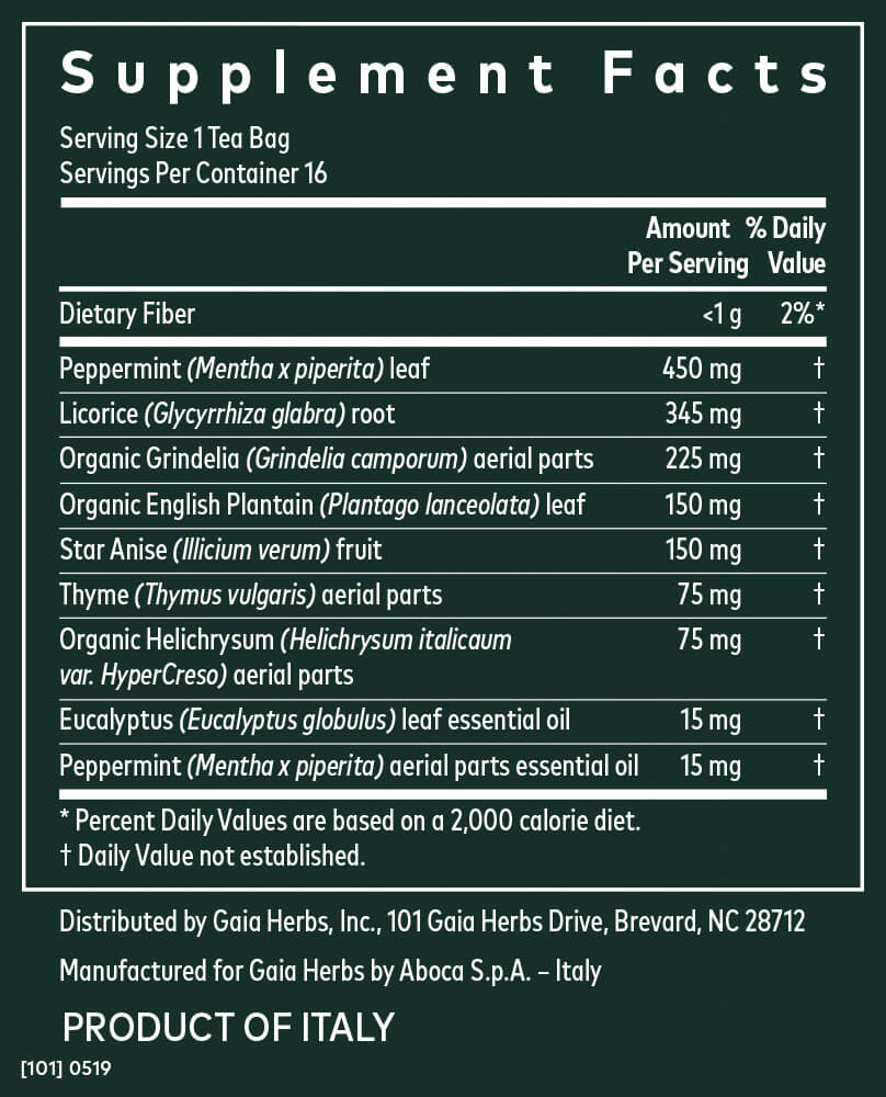 product supplemental facts