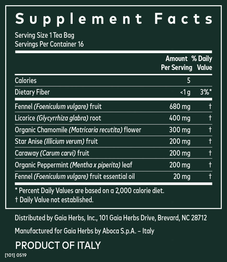 product supplemental facts