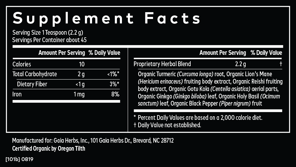 product supplemental facts