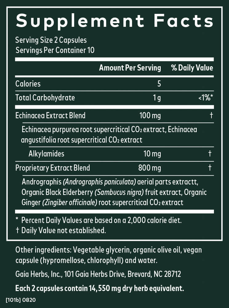 product supplemental facts