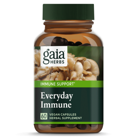 Gaia Herbs Everyday Immune has Reishi mushroom benefits
