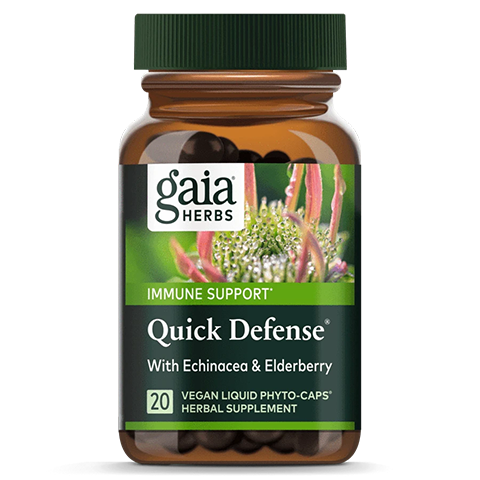 Gaia Herbs Quick Defense with Echinacea