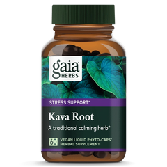 Bottle of Gaia Kava Root