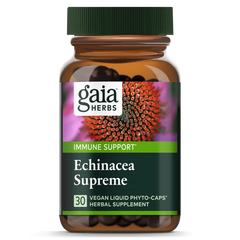 Gaia Herbs Echinacea Supreme to support your immune defenses year-round