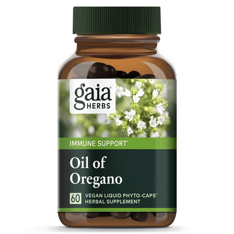 Gaia Herbs Oil of Oregano herbs for lungs