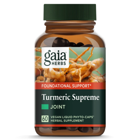 Gaia Herbs Turmeric Supreme Joint with herbs for pain