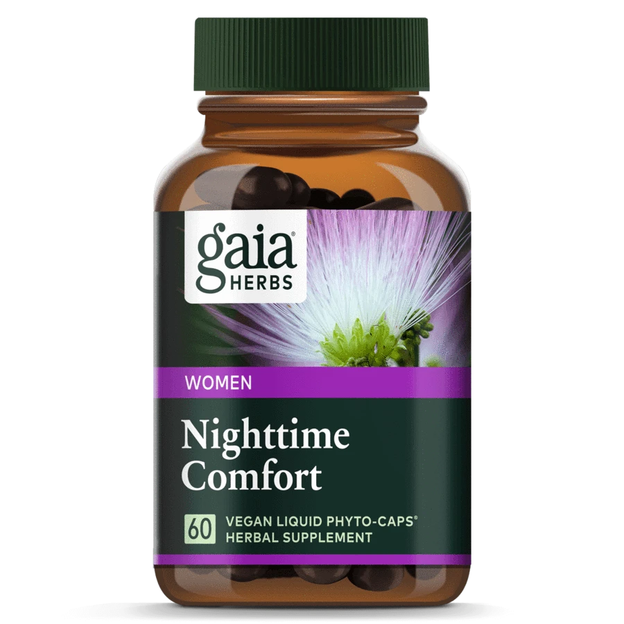 Gaia Herbs Nighttime Comfort Vegan liquid herbal supplement