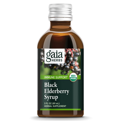 Gaia Herbs Black Elderberry Sryup