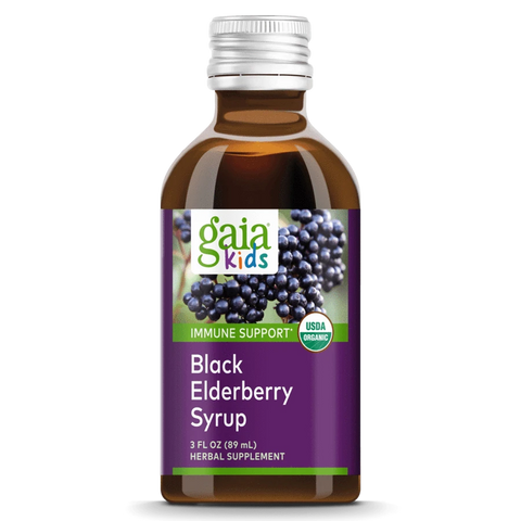GaiaKids Black Elderberry Syrup