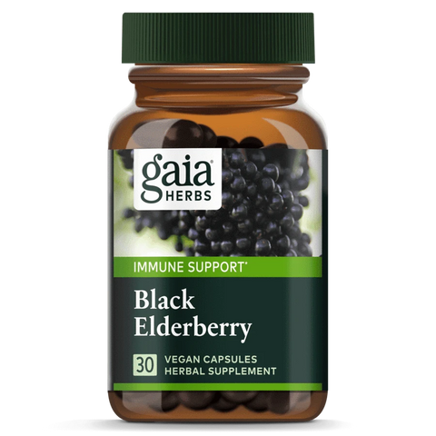 Gaia Herbs Black Elderberry capsules
