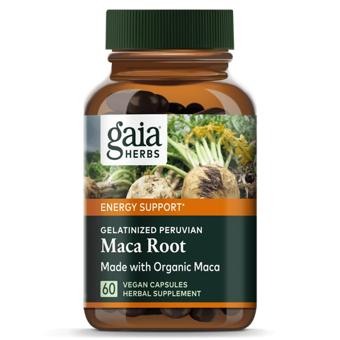 Bottle of Maca Root from Gaiga Herbs