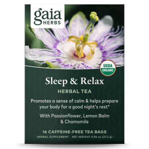 Gaia Herbs Sleep & Relax Herbal Tea