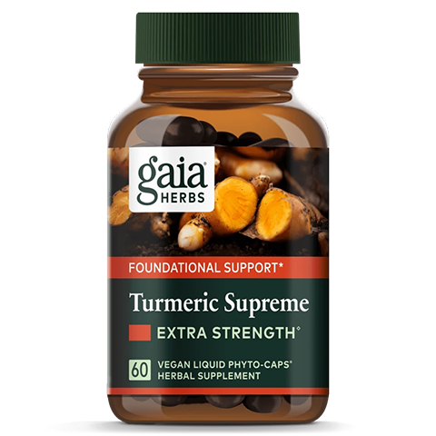 Gaia Herbs Turmeric Supreme<sup>Ⓡ</sup> Extra Strength