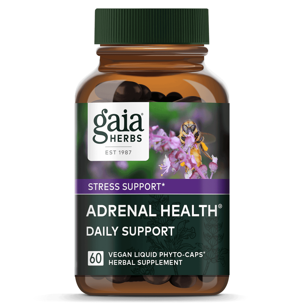 Adrenal Support Supplement Adrenal Health ® Daily Support Capsules Purity Tested Gaia Herbs®