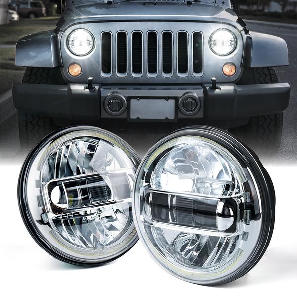 Xprite LED Headlights Jeep Wrangler TJ (1997-2006) LJ (2004-2006) JK ( –  Redline360