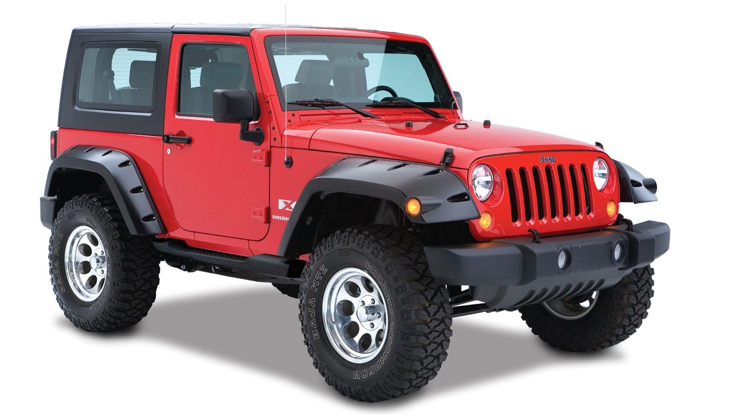 Bushwacker Max Coverage Fender Flares Jeep Wrangler JK 2-Door (07-18) –  Redline360