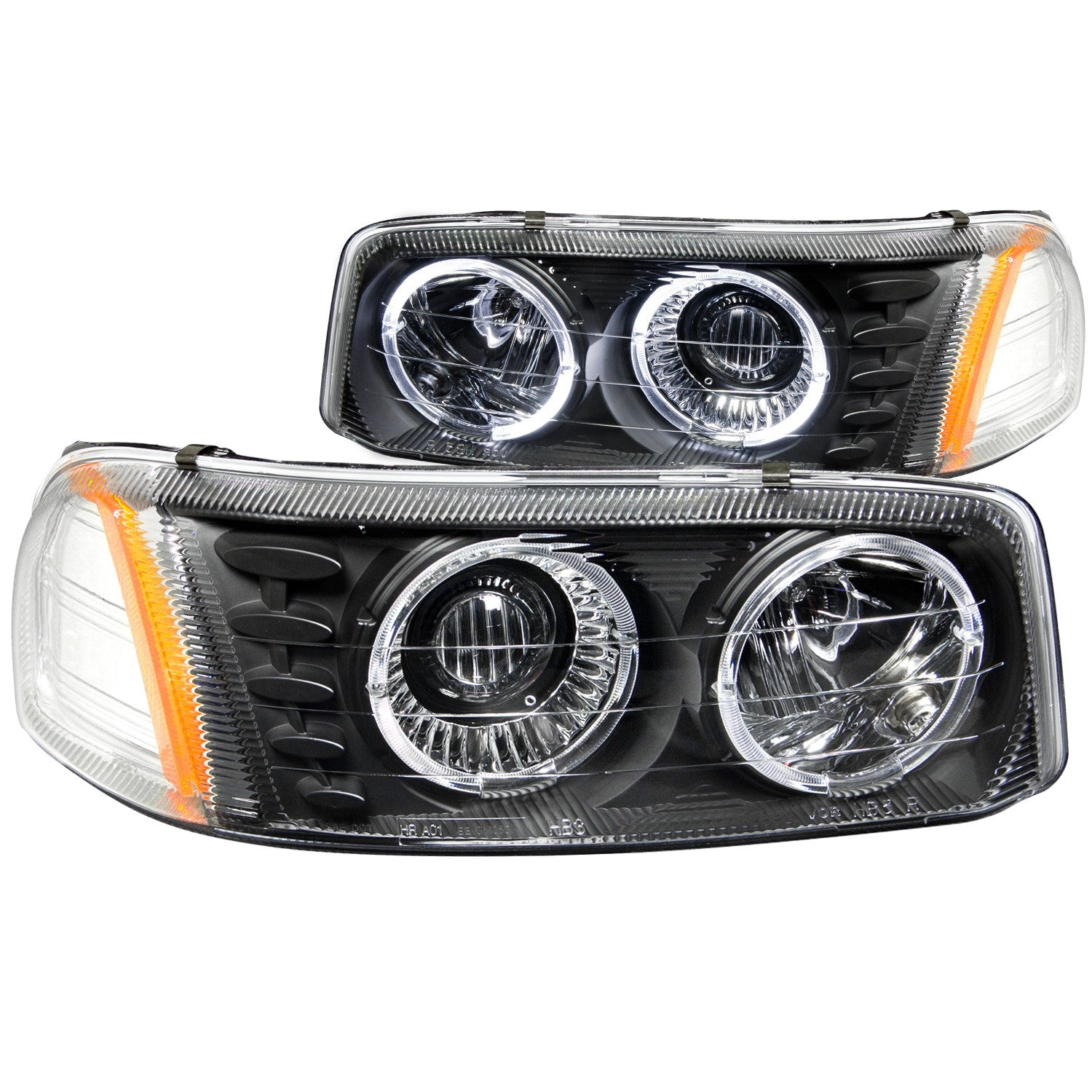 gmc yukon halo headlights