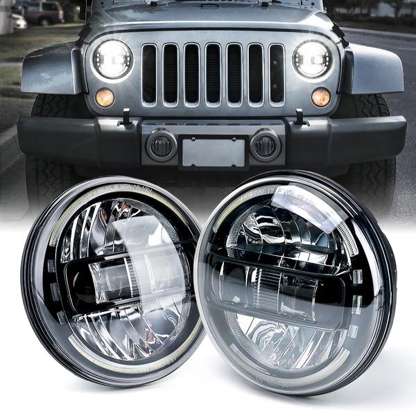 Xprite LED Headlights Jeep Wrangler TJ (1997-2006) LJ (2004-2006) JK ( –  Redline360