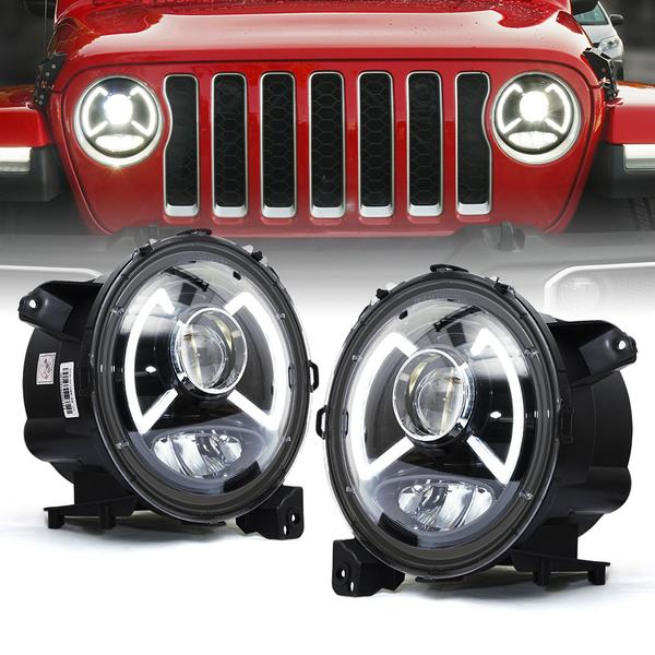 X-Pro CREE LED Headlights Jeep Wrangler JL / Gladiator JT (2018-2020) –  Redline360