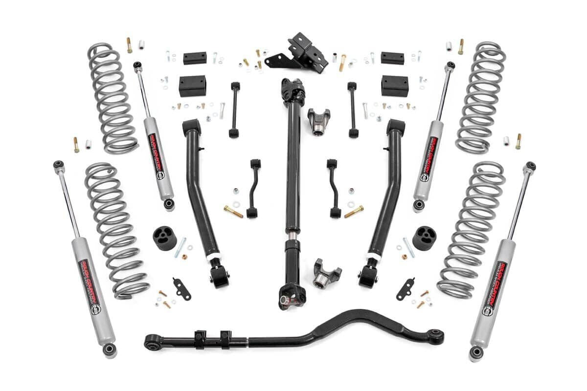 Rough Country Lift Kit Jeep Wrangler JL 2 Door 4WD (18-22) 