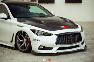 q60 carbon fiber hood