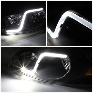 DNA Projector Headlights Chevy Monte Carlo (06-07) w/ DRL LED Bar - Bl ...
