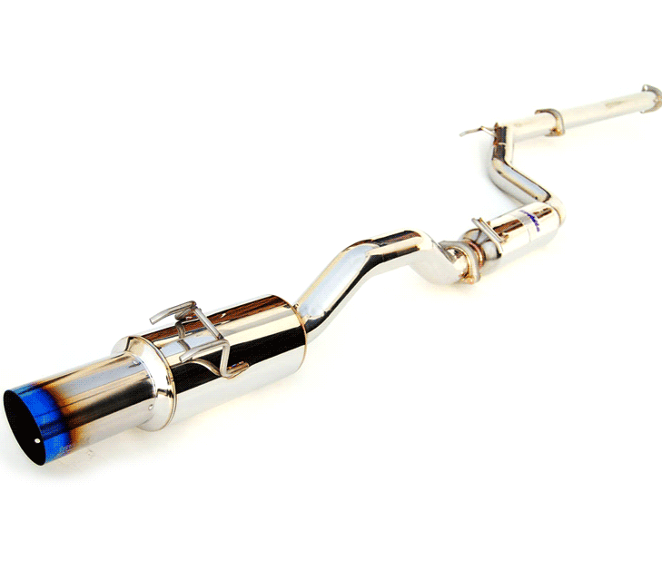 Invidia N1 Exhaust Honda Civic Si Coupe (2012-2015) Catback w/ Titanium Blue Burnt Tip