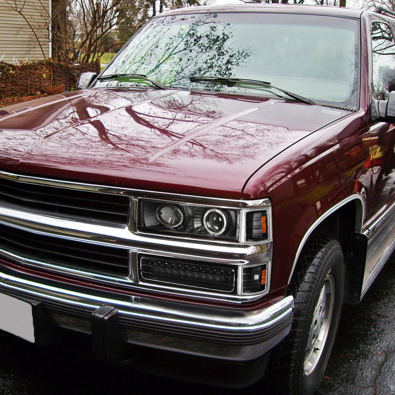 obs chevy projector headlights