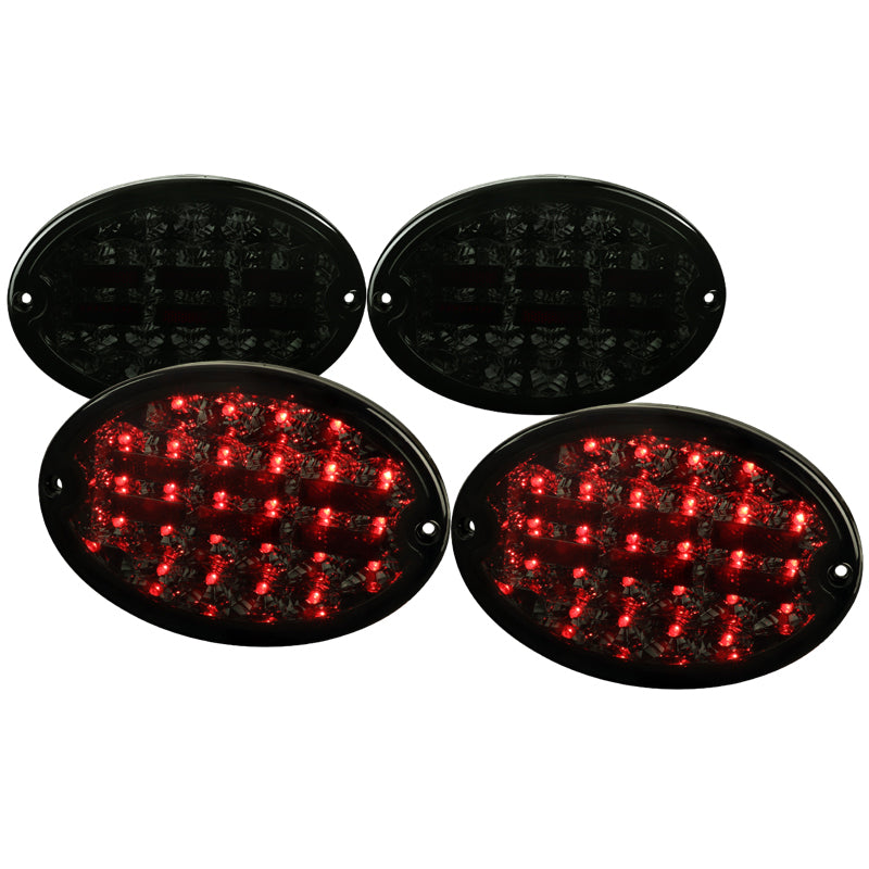 c5 corvette smoked led tail lights