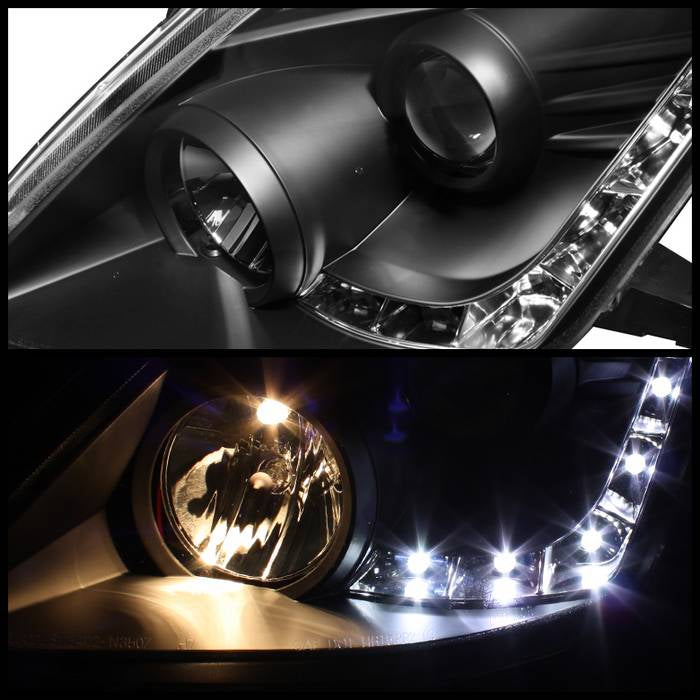 Spyder Projector Headlights Nissan 350Z (2006-2008) Xenon/HID Model wi ...