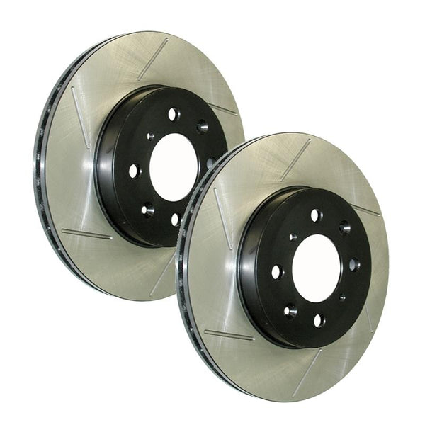 For Honda CR-V 05-16 StopTech Sport Slotted 1-Piece Rear Driver Side Brake Rotor For Honda CR-V 05-16 StopTech Sport Slotted 1-Piece Rear Driver Side Brake Rotor