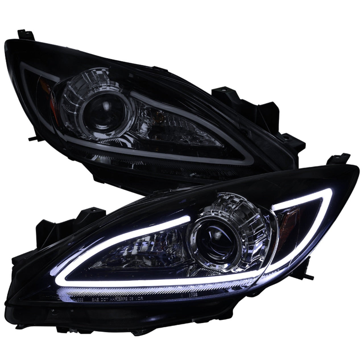 2007 mazda 3 aftermarket headlights