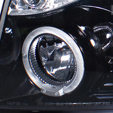 Load image into Gallery viewer, 199.95 Spec-D Projector Headlights Chevy Tahoe / Avalanche [Dual Halo LED] (07-13) Black Housing - Redline360 Alternate Image