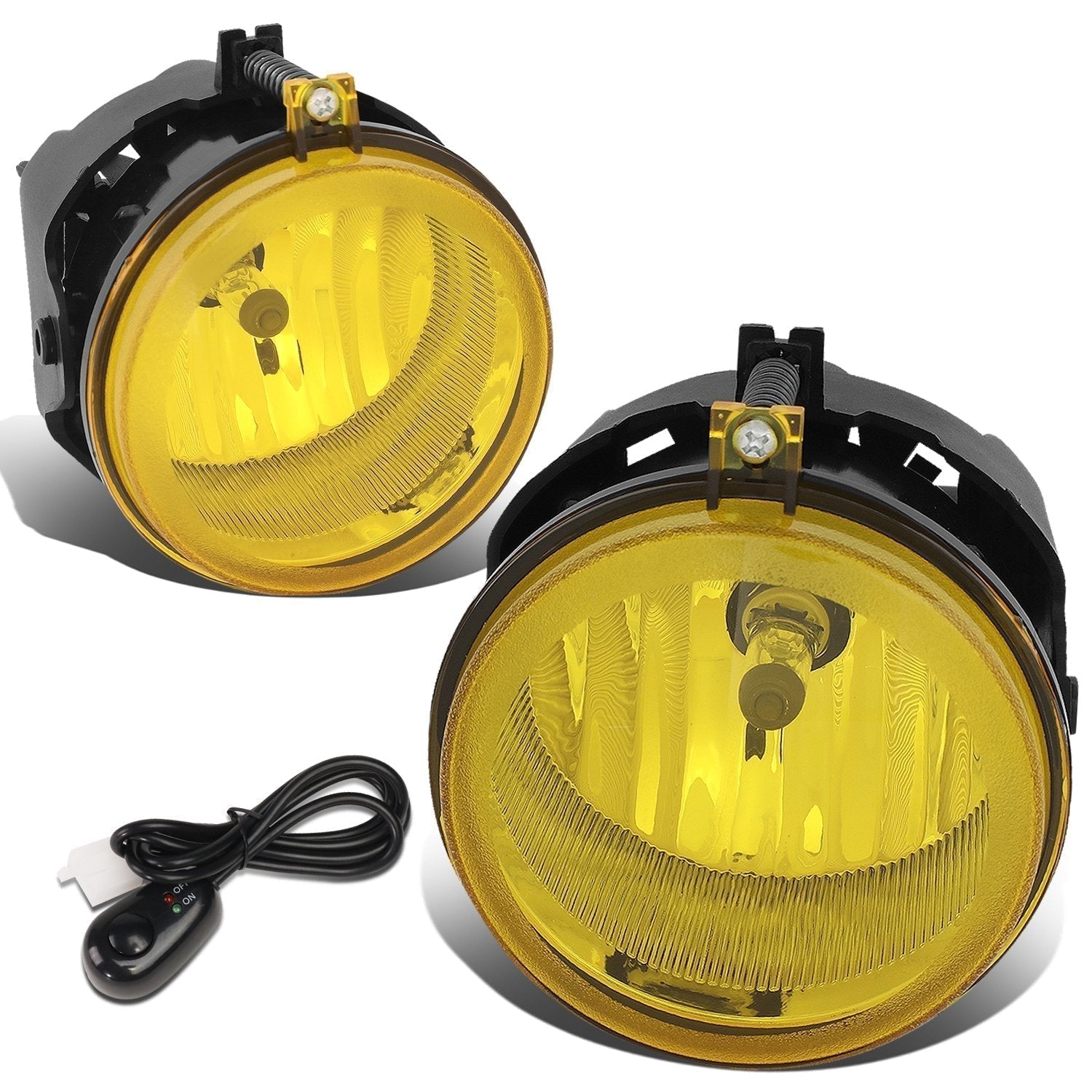 DNA Fog Lights Jeep Patriot (07-09) w/ Switch & Wiring Harness - Amber –  Redline360