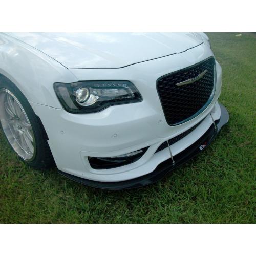 APR Carbon Fiber Splitter Chrysler 300C SRT8 [w/ Rods