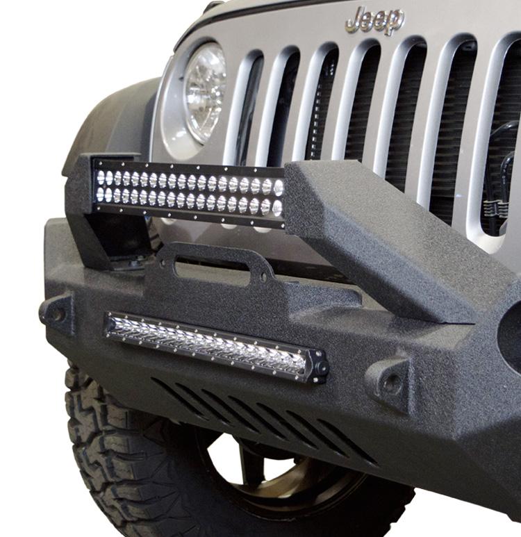 DV8 Off Road Front Bumper Jeep Wrangler JK (2007-2018) FS-17 - FBSHTB- –  Redline360