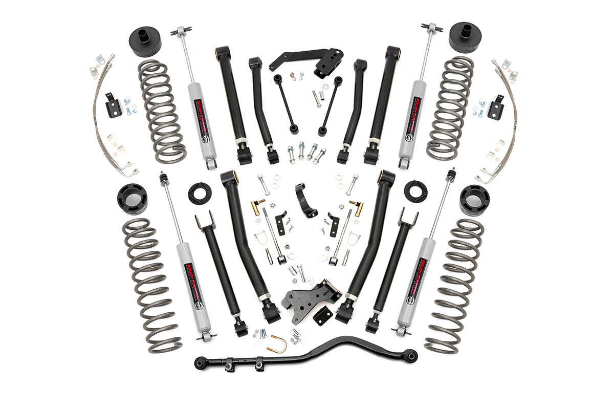 Rough Country Lift Kit Jeep Wrangler JK 2Door 4WD (07-18) 6