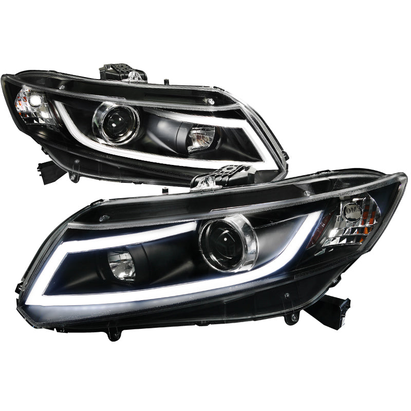 2015 honda civic si halo headlights