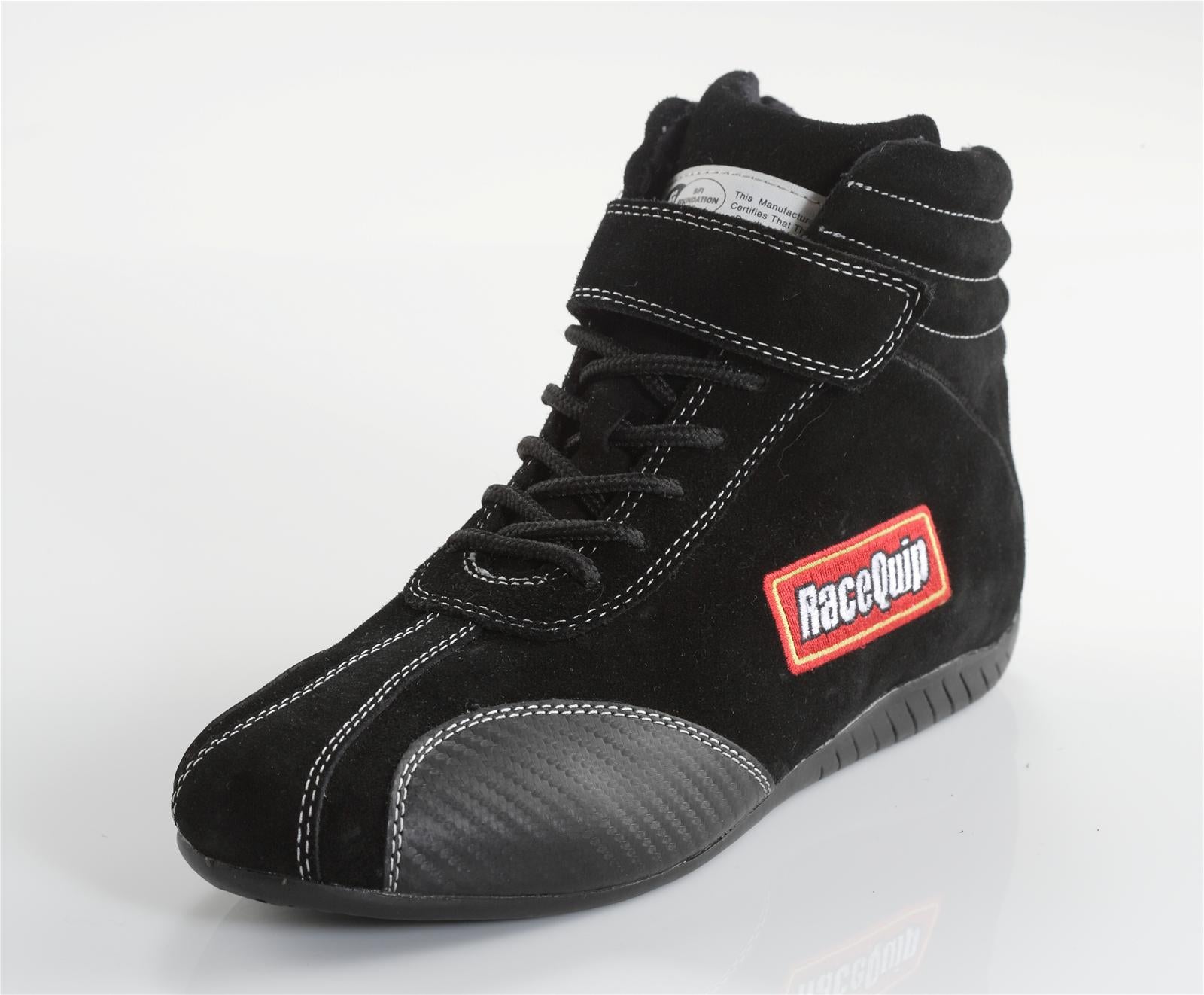 RaceQuip 3.3 Series SFI Euro Carbon-L Racing Shoes - Black Sizes 1-20 ...