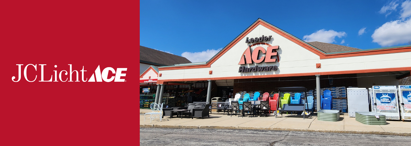 Shop for paint and hardware at JC Licht's Fox River Grove ACE Hardware location.