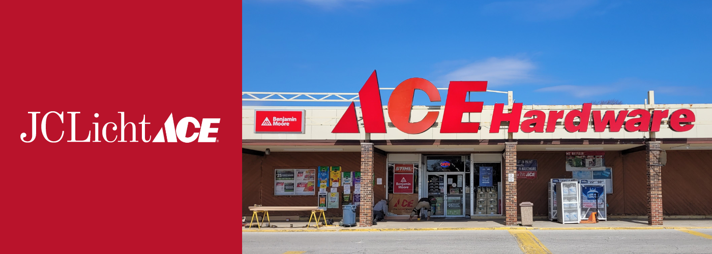 JC Licht's Oriole Park ACE Hardware Location