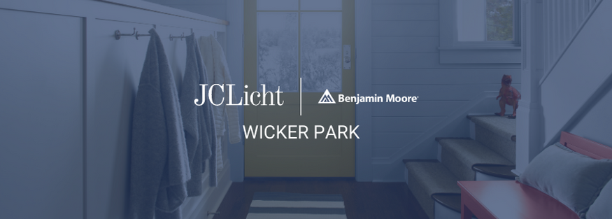 JC Licht Wicker Park paint store in Illinois.