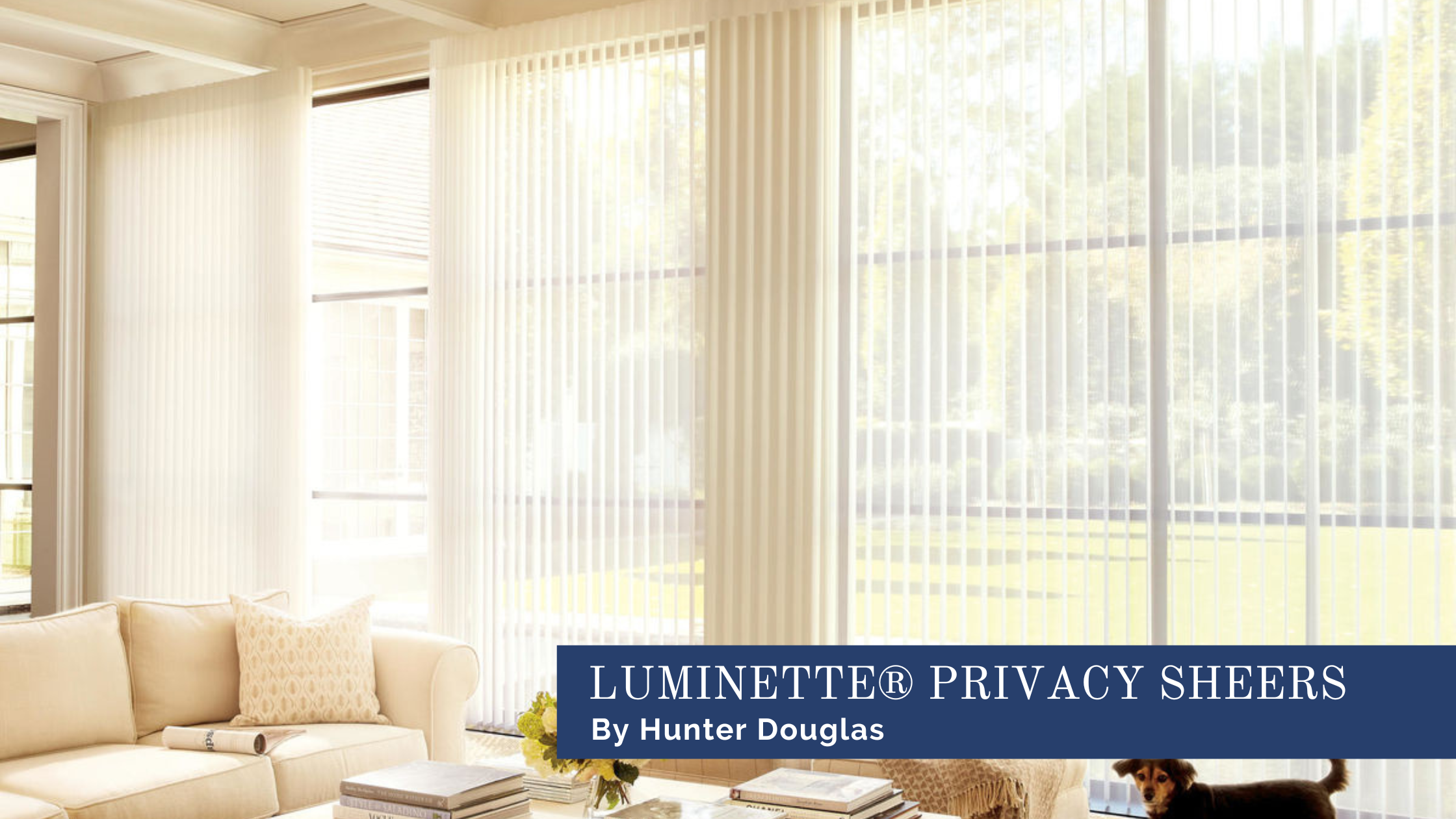 Hunter Douglas Luminette™ Window Sheers, bedroom curtains, living room curtains, kitchen curtains near Chicago, Illinois (IL)