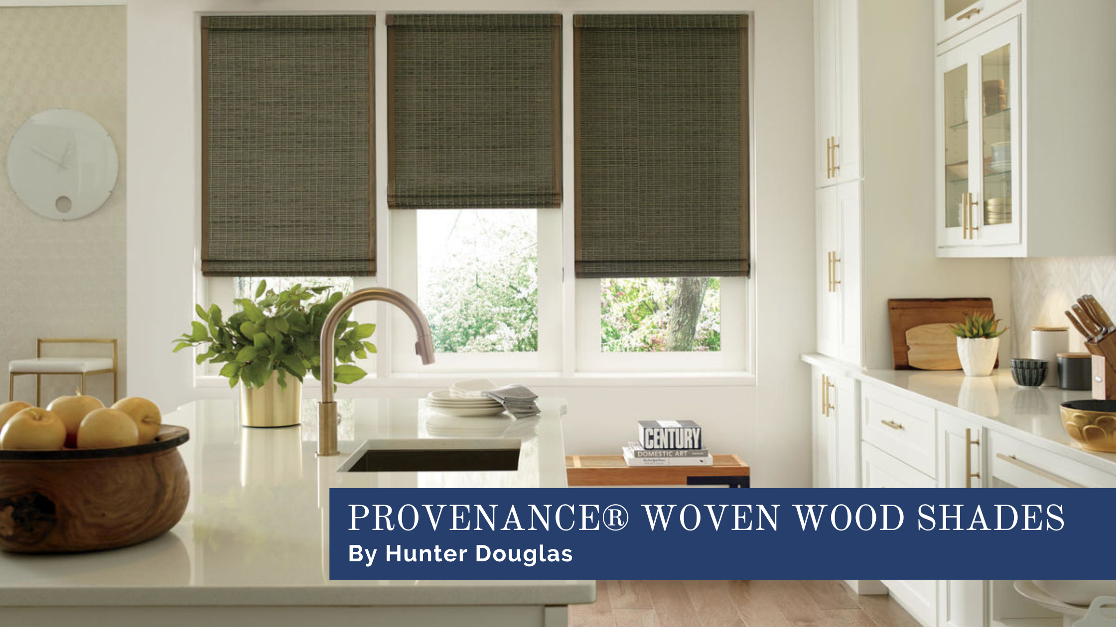Scandinavian design, Hunter Douglas Provenance® Woven Wood Shades at JC Licht near Chicago, Illinois (IL)