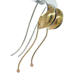 gold pod earrings australia