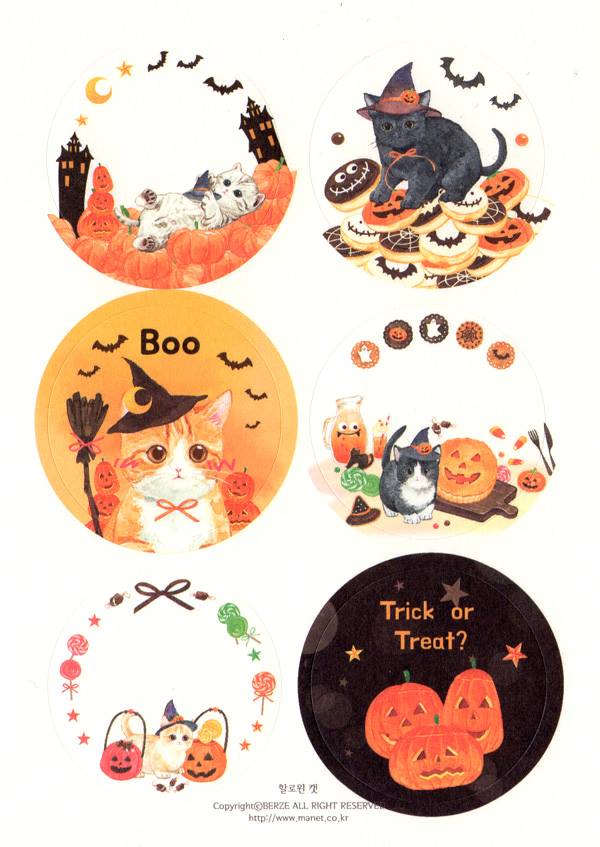 Halloween Stickers!